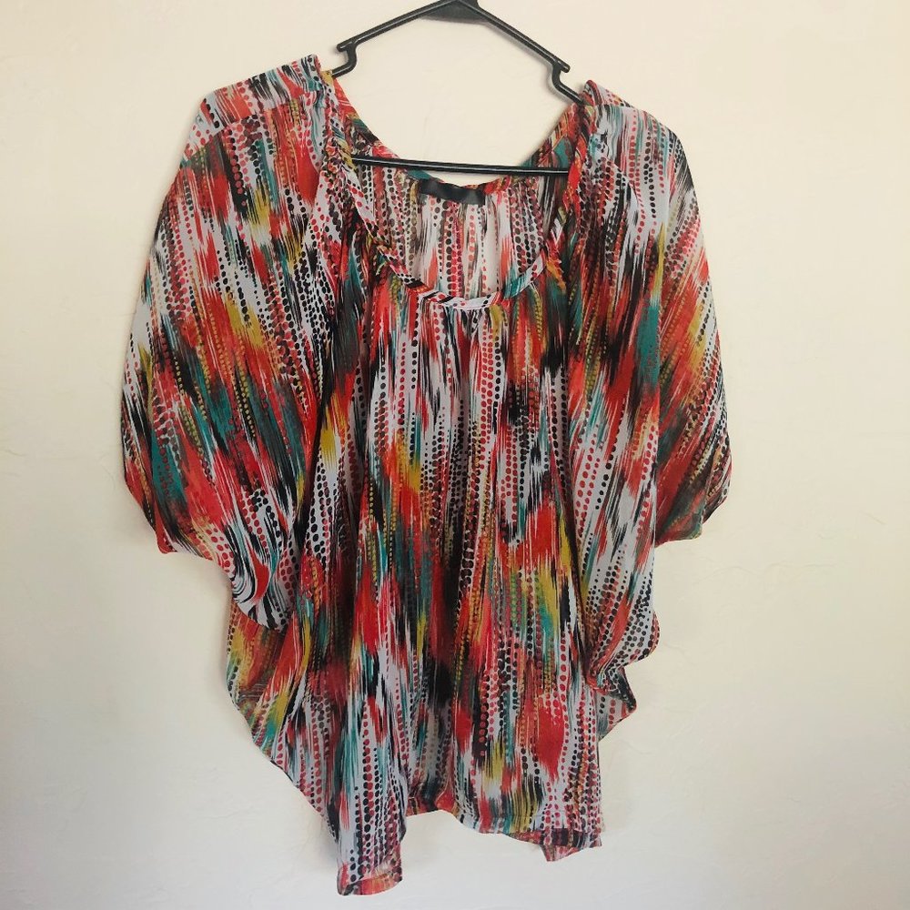 Medium Flowy Multicolored Top